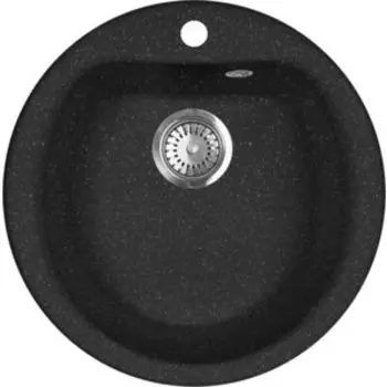Кухонная мойка AquaGranitEx M-07 (308) черный