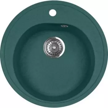 Кухонная мойка AquaGranitEx M-08 (305) зеленый