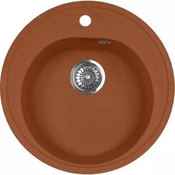 Кухонная мойка AquaGranitEx M-08 (307) терракот