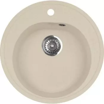 Кухонная мойка AquaGranitEx M-08 (328) бежевый