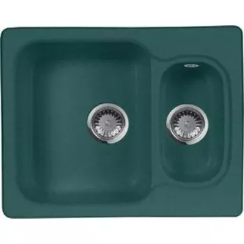 Кухонная мойка AquaGranitEx M-09 (305) зеленый