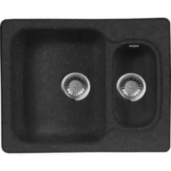 Кухонная мойка AquaGranitEx M-09 (308) черный