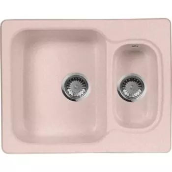 Кухонная мойка AquaGranitEx M-09 (315) розовый