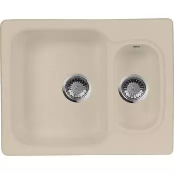 Кухонная мойка AquaGranitEx M-09 (328) бежевый