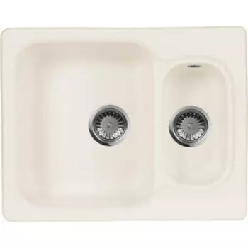 Кухонная мойка AquaGranitEx M-09 (331) белый