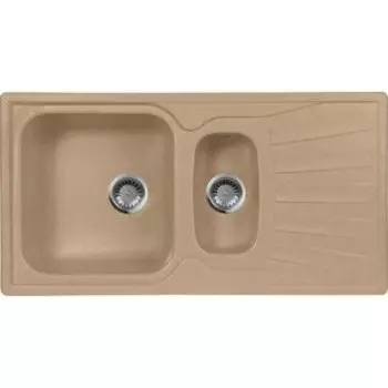 Кухонная мойка AquaGranitEx M-09K (302) песочный
