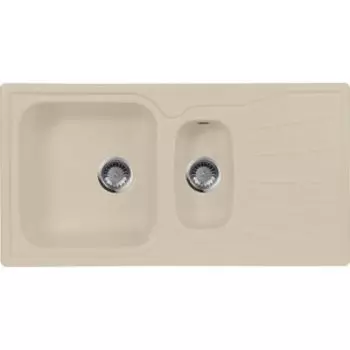 Кухонная мойка AquaGranitEx M-09K (328) бежевый