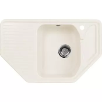 Кухонная мойка AquaGranitEx M-10 (331) белый