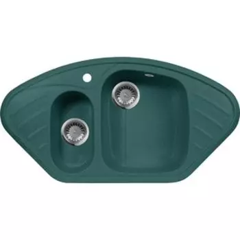 Кухонная мойка AquaGranitEx M-14 (305) зеленый