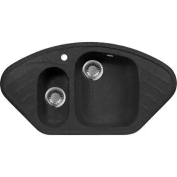 Кухонная мойка AquaGranitEx M-14 (308) черный