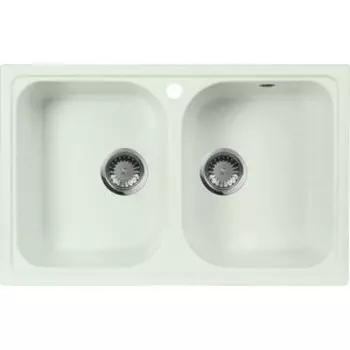 Кухонная мойка AquaGranitEx M-15 (303) салатовый