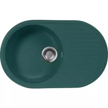 Кухонная мойка AquaGranitEx M-18 (305) зеленый
