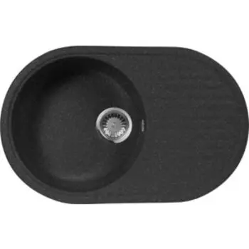 Кухонная мойка AquaGranitEx M-18 (308) черный