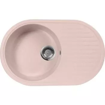 Кухонная мойка AquaGranitEx M-18 (315) розовый