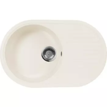 Кухонная мойка AquaGranitEx M-18 (331) белый