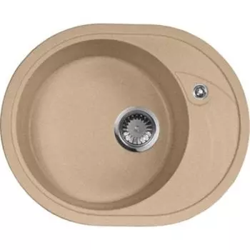 Кухонная мойка AquaGranitEx M-18L (302) песочный