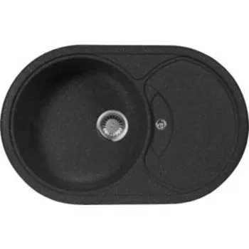 Кухонная мойка AquaGranitEx M-18S (308) черный