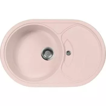 Кухонная мойка AquaGranitEx M-18S (315) розовый