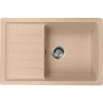 Кухонная мойка AquaGranitEx M-27 (302) песочный