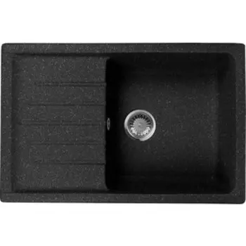Кухонная мойка AquaGranitEx M-27 (308) черный
