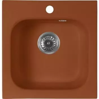 Кухонная мойка AquaGranitEx M-43 (307) терракот