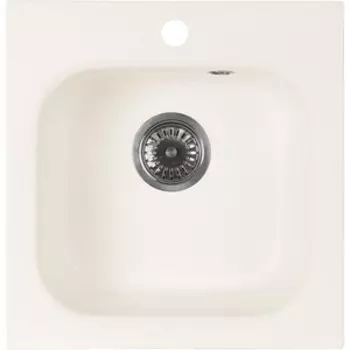 Кухонная мойка AquaGranitEx M-43 (331) белый