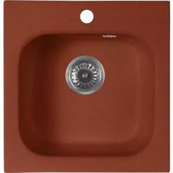 Кухонная мойка AquaGranitEx M-43 (334) красный марс