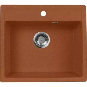 Кухонная мойка AquaGranitEx M-56 (307) терракот