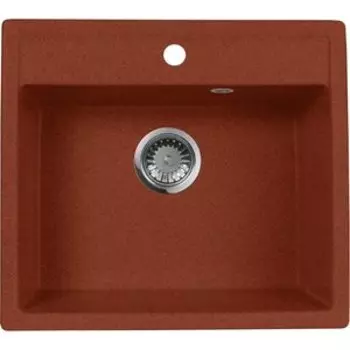 Кухонная мойка AquaGranitEx M-56 (334) красный марс