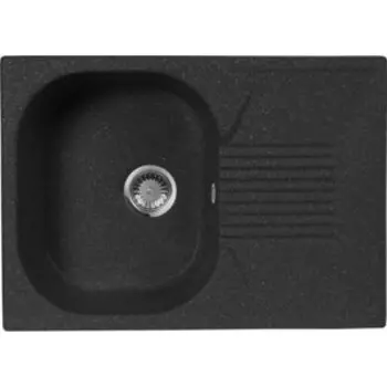 Кухонная мойка AquaGranitEx M-70 (308) черный