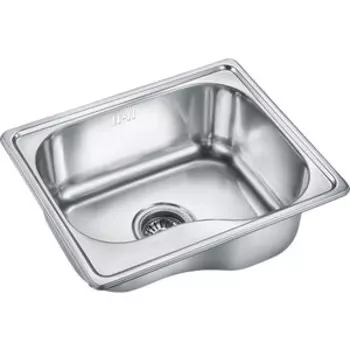 Кухонная мойка EMAR 4740 Polish нержавеющая сталь