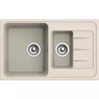 Кухонная мойка Ewigstein Elegant E-60KF бежевый