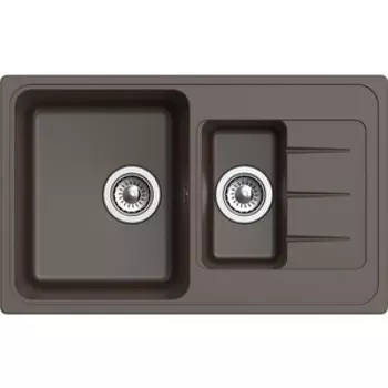 Кухонная мойка Ewigstein Elegant E-60KF шоколад