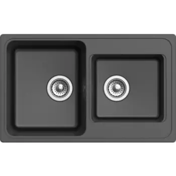 Кухонная мойка Ewigstein Elegant E-80D антрацит
