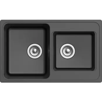 Кухонная мойка Ewigstein Elegant E-80D черный