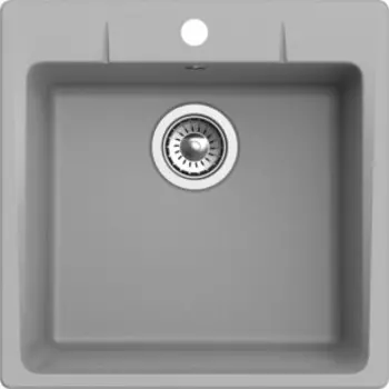 Кухонная мойка Ewigstein Gerd G-50 серый металлик