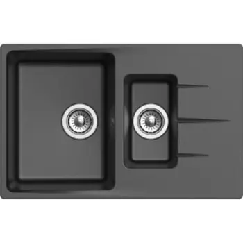 Кухонная мойка Ewigstein Gerd G-60KF антрацит