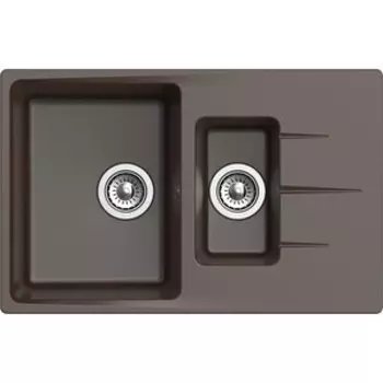 Кухонная мойка Ewigstein Gerd G-60KF шоколад