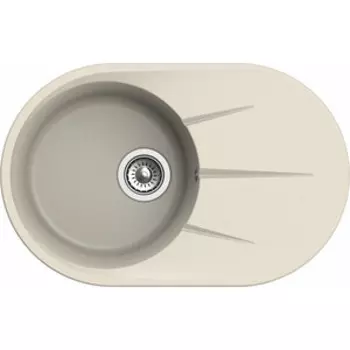 Кухонная мойка Ewigstein Rund R-50F бежевый