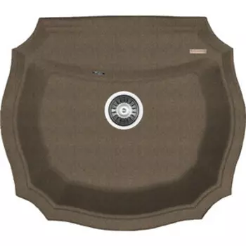 Кухонная мойка Florentina Эмилия 640 коричневый Fg (20.355.D0640.105)