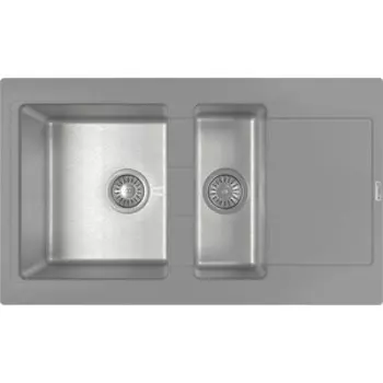 Кухонная мойка Florentina Комби 860К грей Fs (21.410.D0860.305)