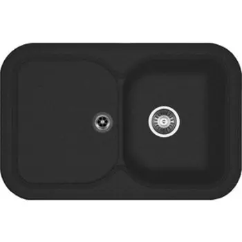 Кухонная мойка Florentina Крит 780 черный Fg (20.170.D0780.102)