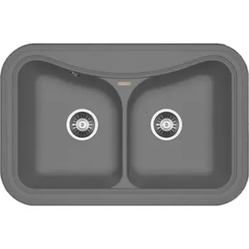 Кухонная мойка Florentina Крит 780А грей Fs (20.175.E0780.305)