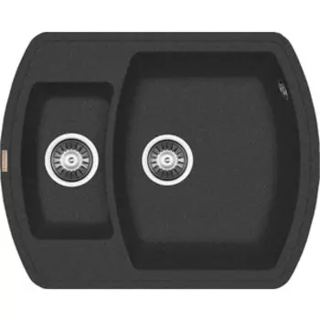 Кухонная мойка Florentina Нире 630K черный Fg (20.220.D0630.102)