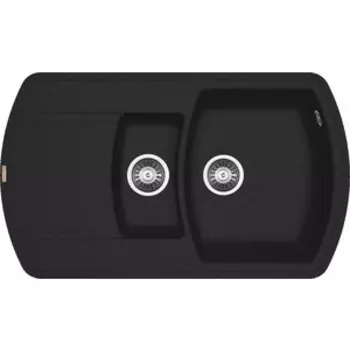 Кухонная мойка Florentina Нире 860К антрацит Fs (20.205.D0860.302)