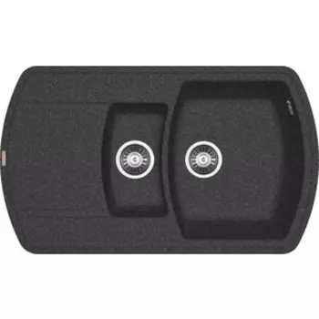 Кухонная мойка Florentina Нире 860К черный Fg (20.205.D0860.102)
