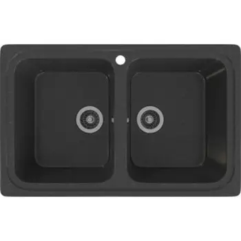 Кухонная мойка Gamma Stone GS-12-08 черный