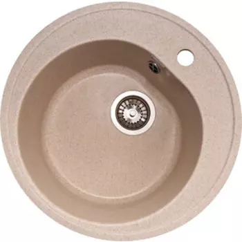 Кухонная мойка GranAlliance GA-10 бежевый 328 (GA-10-328)