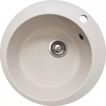 Кухонная мойка GranAlliance GA-11 белый 331 (GA-11-331)