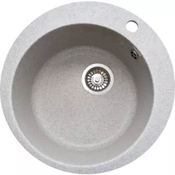 Кухонная мойка GranAlliance GA-11 серый 310 (GA-11-310)
